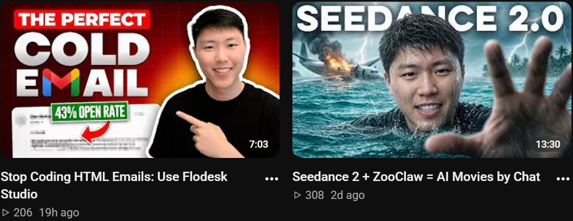 Creator campaign for Flodesk and Seedance 2.0